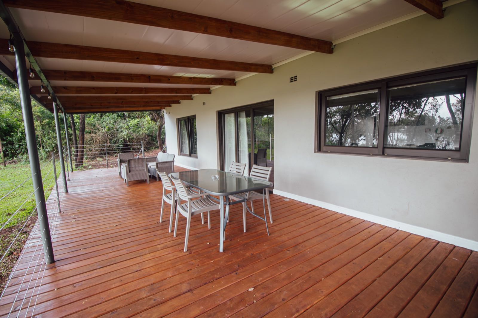 Deck living at Woodlands Romelda