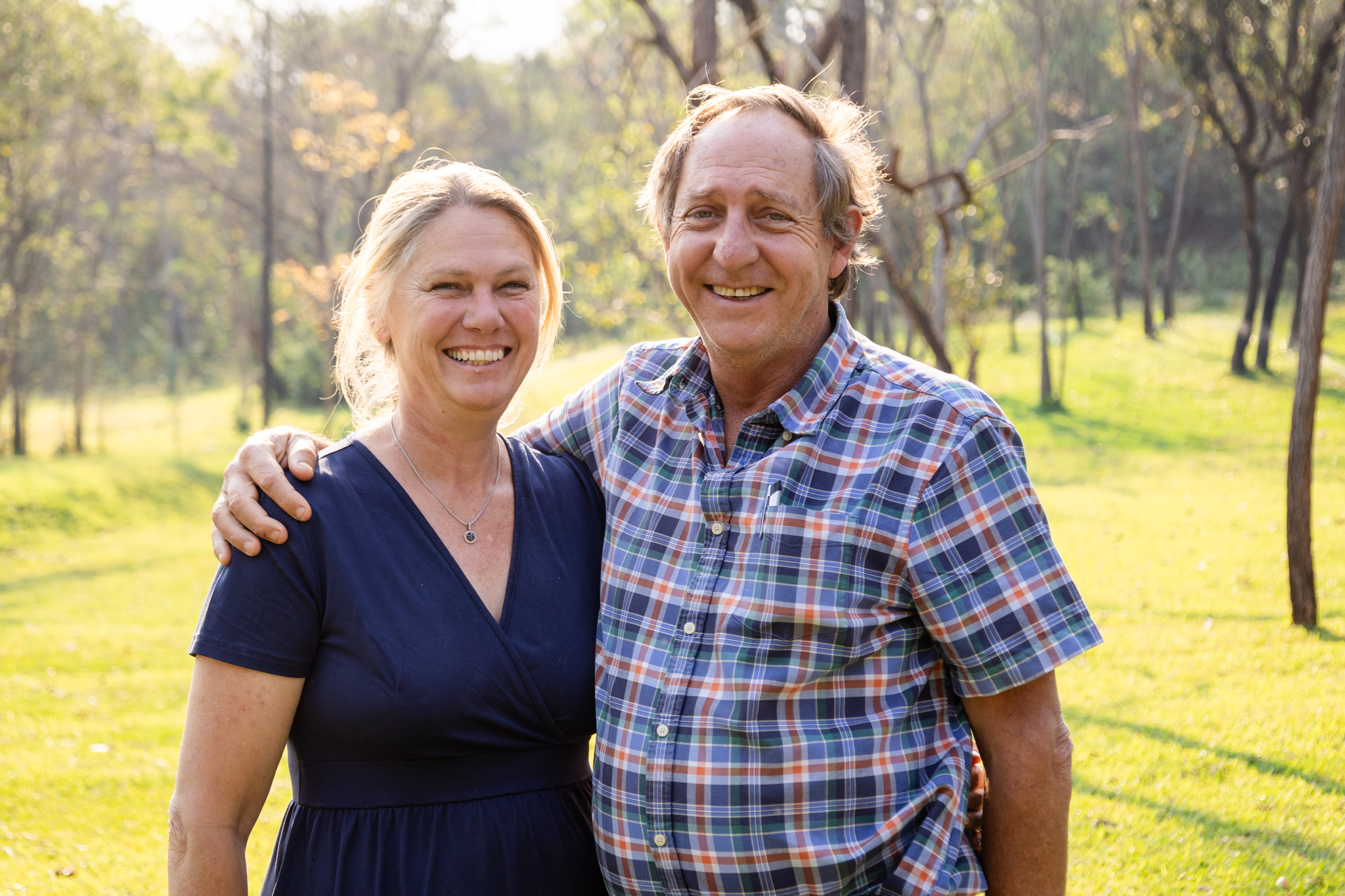 Dave and Lisa at Woodlands Romelda