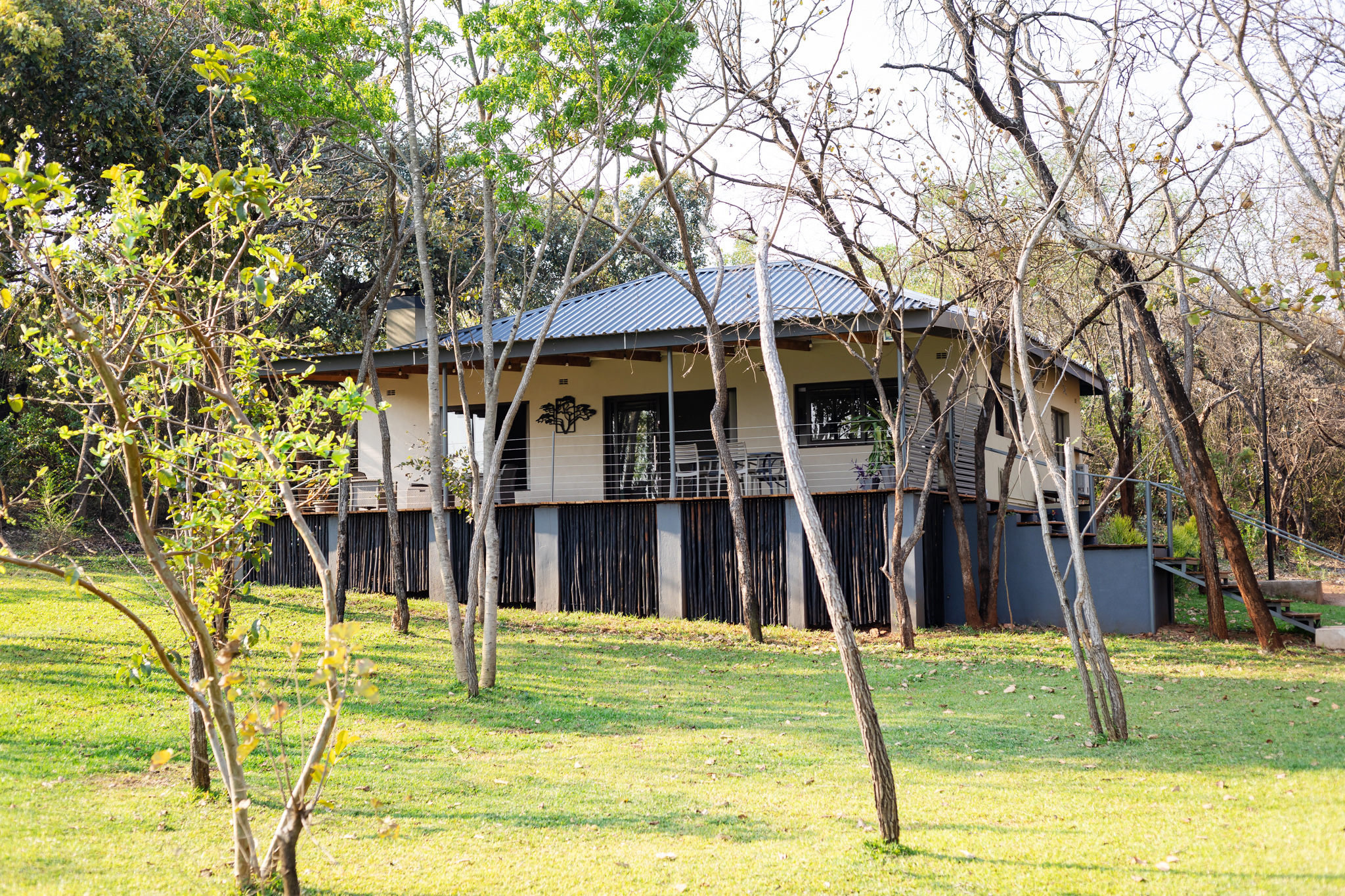 Woodlands residence among the trees